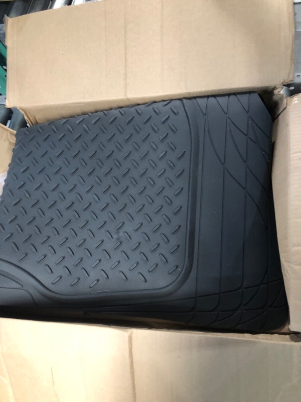 Photo 4 of Motor Trend All Weather Semi-Custom Fit Heavy Duty Rubber Floor Mats for Auto Car Truck Van SUV