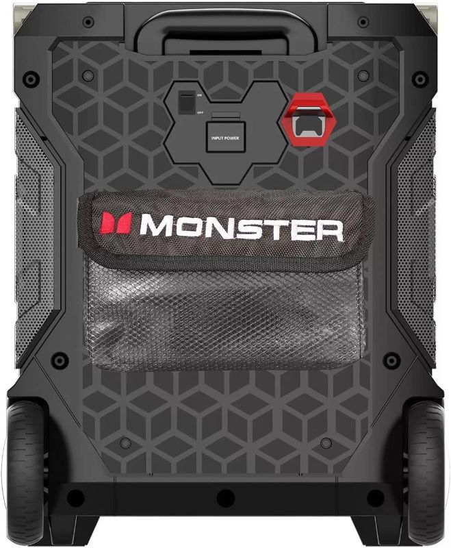 Photo 3 of (READ FULL POST) Monster Cable Monster Rockin Roller 360 Indoor/Outdoor Bluetooth Speaker