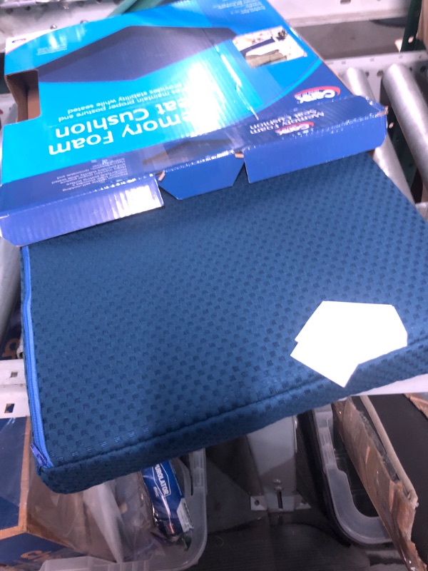 Photo 3 of Carex Memory Foam Seat Cushion - Office Chair Cushion and Wheelchair Cushion - Comfortable Chair Pad, 18" x 16" x 3"
