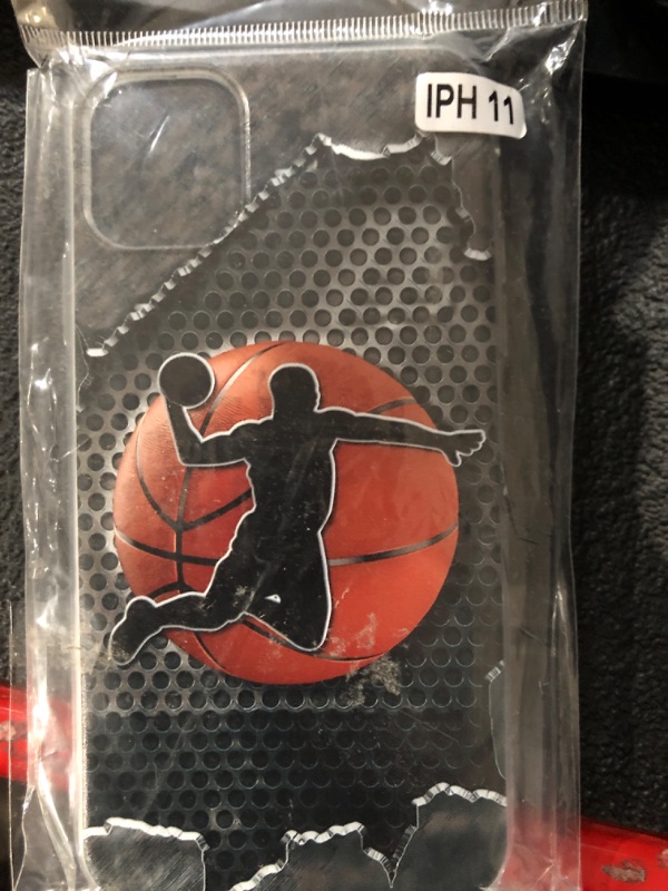 Photo 1 of iphone 11 case black basketball