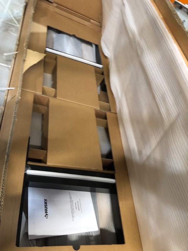 Photo 1 of Husky 72 in. W x 24 in. D Heavy Duty 18-Drawer Mobile Workbench