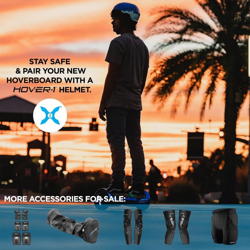 Photo 4 of (READ FULL POST) Hover-1 Turbo Hoverboard Combo | Seat Attachment Buggy, 7 MPH Top Speed, 6 Mile Range, 400W Motor (2x 200W)