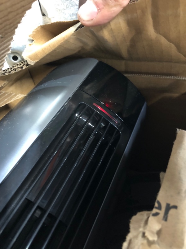 Photo 3 of **NONREFUNDABLE**FOR PARTS OR REPAIR**SEE NOTES**
Lasko Portable Fan & Heater All Season Comfort Control Tower Fan and Space Heater in One with Remote Control, Black, FH515