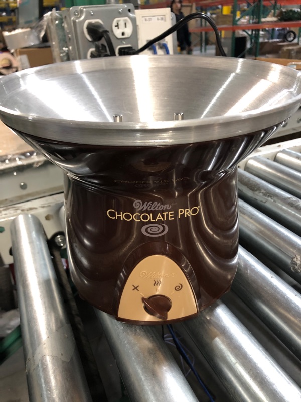 Photo 2 of ***USED READ NOTES***Wilton Chocolate Pro Chocolate Fountain and Fondue Fountain, 4 lb. Capacity