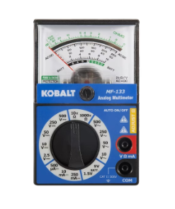 Photo 1 of ***NONREFUNDABLE PARTS ONLY***Kobalt Analog Multimeter 0.25 Amp 500V-Volt