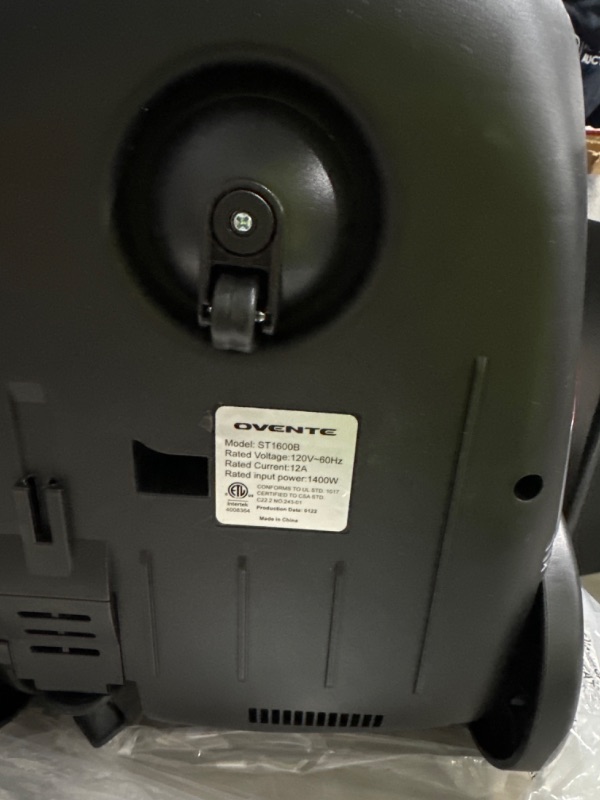 Photo 5 of ***USED READ NOTES***3-Stage Filtration Canister Vacuum with Hepa Filter, Energy-Saving Speed Control-1400-Watt (ST1600B)