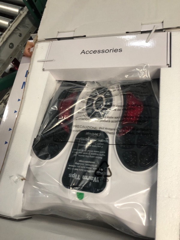 Photo 1 of (READ FULL POST) Creliver Foot Circulation Plus EMS & TENS Foot Nerve Muscle Massager, Electric Foot Stimulator Improves Circulation