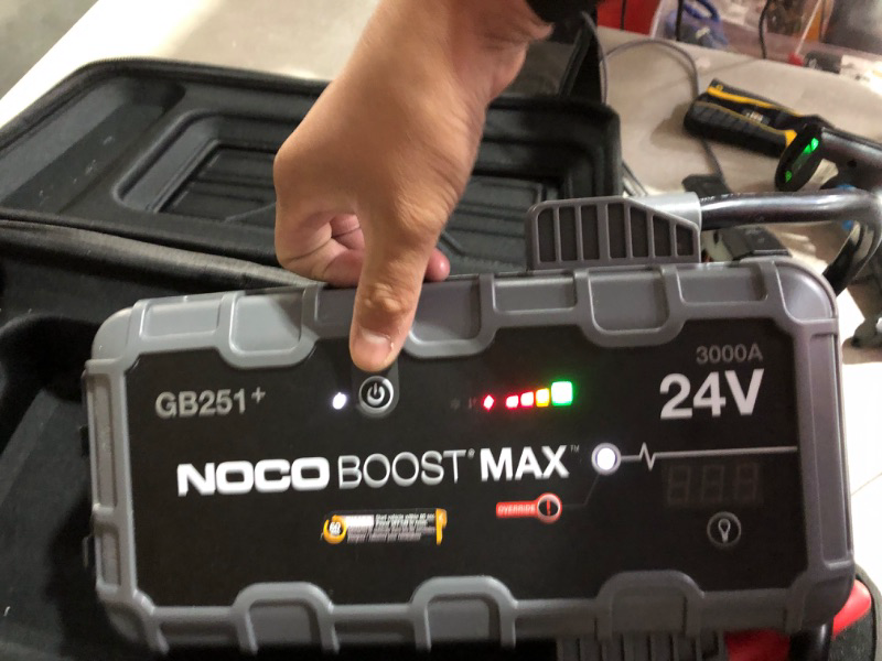 Photo 5 of NOCO Boost Max GB251 3000 Amp 24-Volt UltraSafe Portable Lithium Jump Starter Box