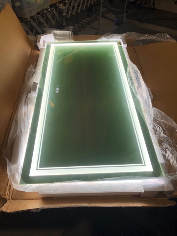 Photo 5 of ***USED***
Keonjinn LED Bathroom Mirror 48" x 24" with Frontlit and Backlit