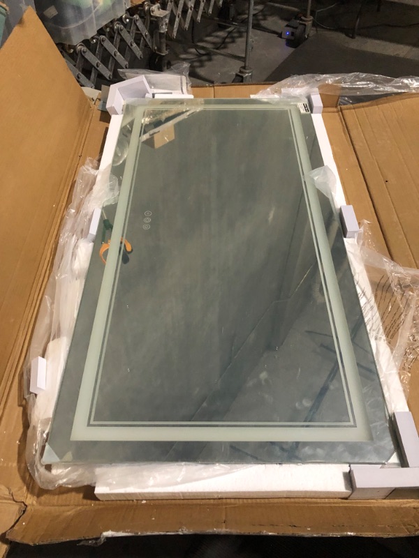 Photo 6 of ***USED***
Keonjinn LED Bathroom Mirror 48" x 24" with Frontlit and Backlit