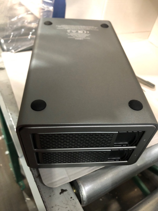 Photo 2 of Dual Bay Hard Drive Enclosure,Yottamaster Aluminum