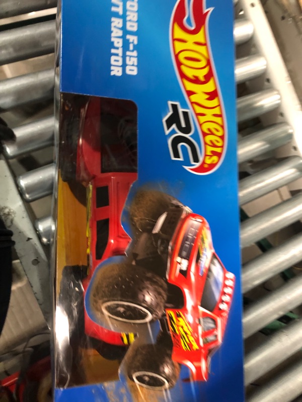 Photo 3 of ?Hot Wheels Remote Control Truck, Red Ford F-150 RC Vehicle 
