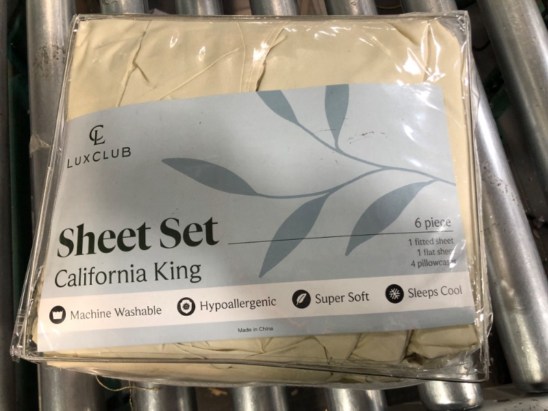 Photo 1 of * california king * used *
California Design Den Luxury 4 Piece Sheet Set 