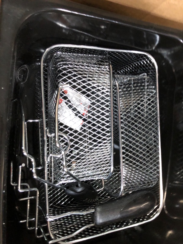 Photo 3 of  Beach Triple Basket Electric Deep Fryer