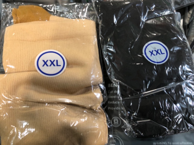 Photo 1 of bropite Zipper Compression Socks Women & Men - 2Pairs Calf Knee High 15-20mmHg Open Toe Compression Stocking 