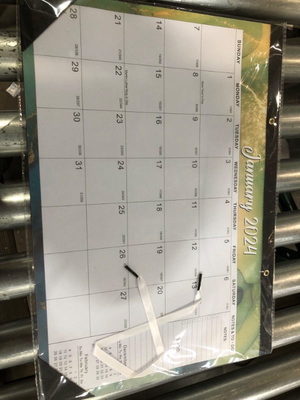 Photo 2 of 2024 Desk Calendar - Large Calendar, January 2024 - June 2025, 17" x 12", 18 Monthly Desk/Wall Calendar 2-in-1 2 Pack