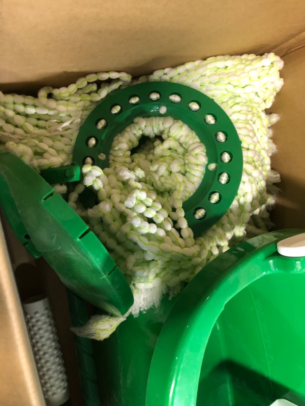 Photo 4 of **MOP IS BROKEN**USED
Libman Tornado Spin Mop System Plus 1 Refill Head 