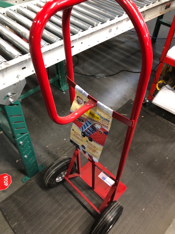 Photo 1 of ***DAMAGED READ NOTES***Milwaukee 800-lb Capacity Red Steel Heavy Duty Hand Truck 70019