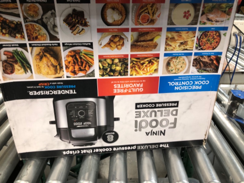 Photo 1 of *non refundable - parts only* Ninja FD401 Foodi 12-in-1 Deluxe XL 8 qt. Pressure Cooker & Air Fryer 