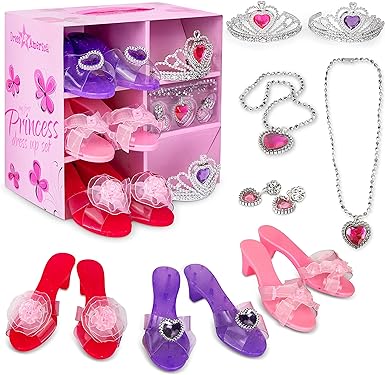 Photo 1 of Dress up America Princess Dress up Set for Girls Princess Shoes Crown & Jewelry