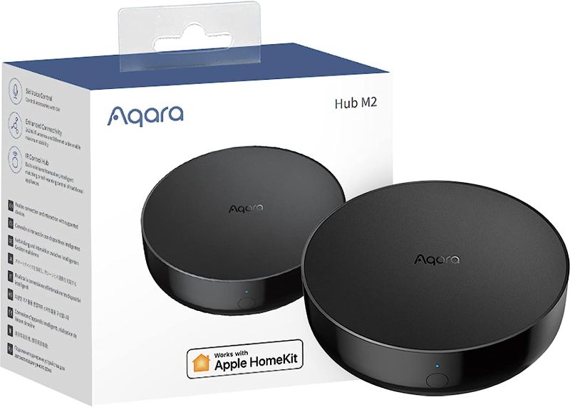 Photo 1 of Aqara Smart Hub M2 (2.4 GHz Wi-Fi Required), Smart Home Bridge for Alarm System, IR Remote Control