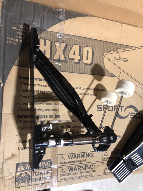 Photo 7 of ***NOT FUNCTIONAL - FOR PARTS ONLY - NONREFUNDABLE - SEE COMMENTS***
Signature Music Pro Double Bass Drum Pedal New 7199