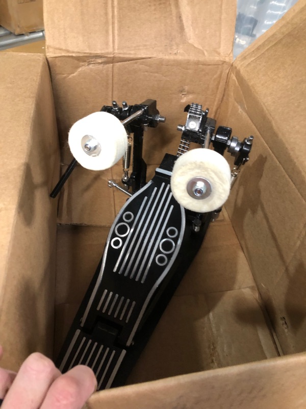 Photo 2 of ***NOT FUNCTIONAL - FOR PARTS ONLY - NONREFUNDABLE - SEE COMMENTS***
Signature Music Pro Double Bass Drum Pedal New 7199