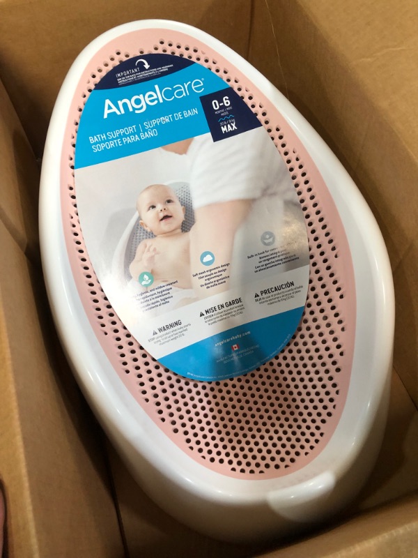 Photo 2 of Angelcare Baby Bath Support (Pink) | Ideal for Babies Less than 6 Months Old