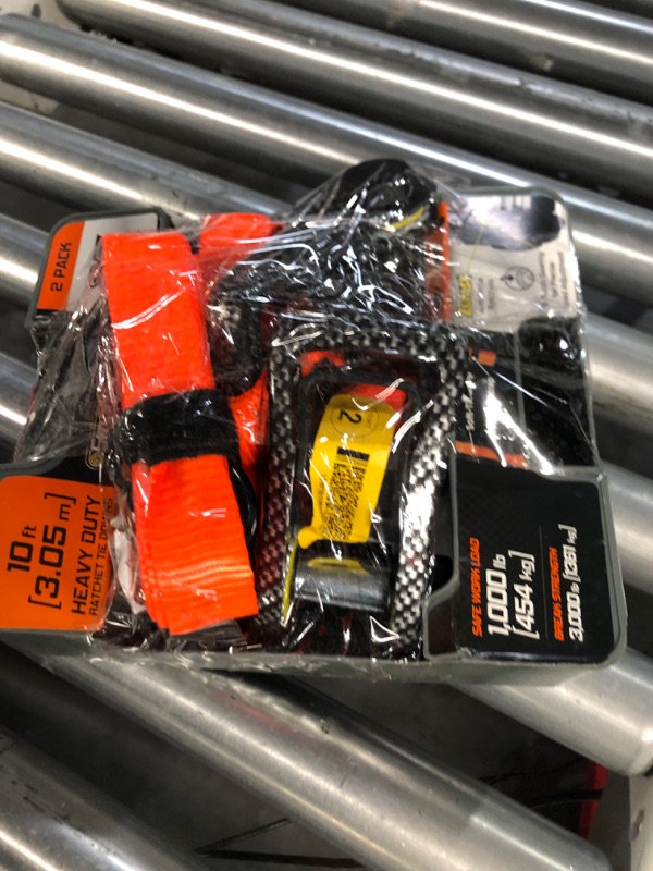 Photo 1 of SmartStraps Ratchet Straps - 10ft OR Padded Ratchet HDuty 2pk 3,000lb 2 Pack 10' 3000 lb