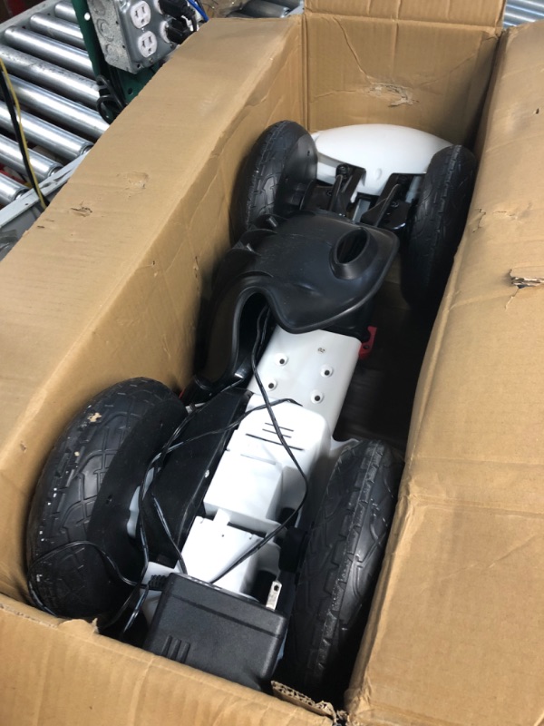 Photo 3 of **PARTS ONLY/NON-REFUNDABLE***
Kids Ride On Car Go Kart 6V Battery Powered Ride On Toys Electric Cars  3 MPH Speed Forward and Reverse Functions with Lights Sounds and Music