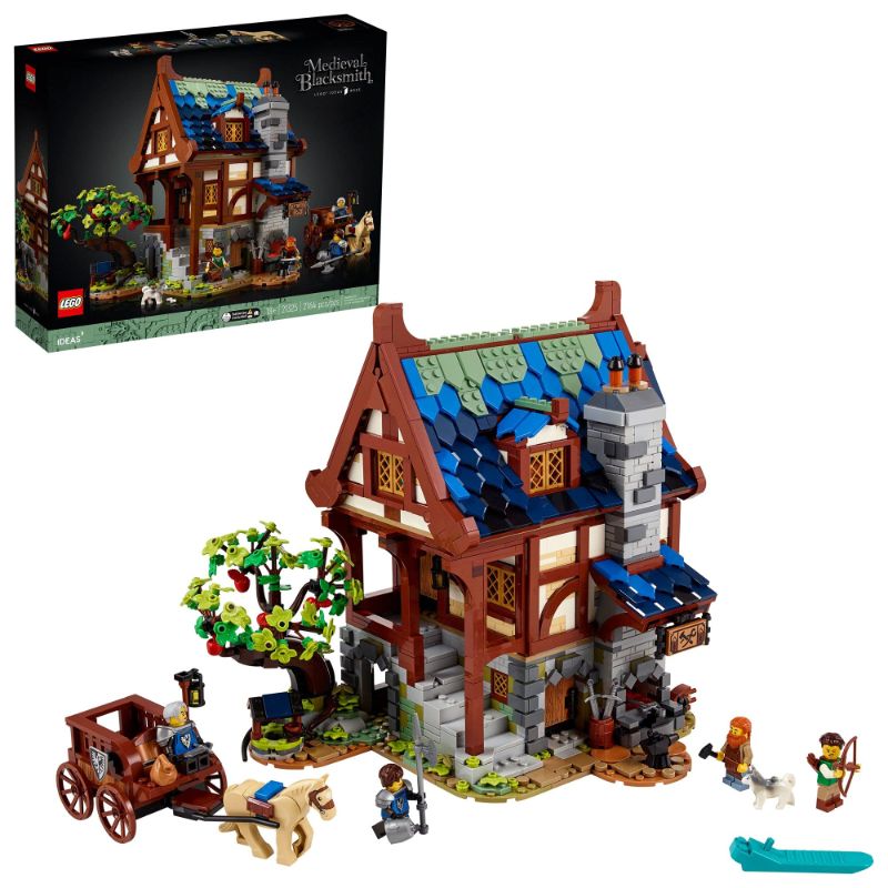 Photo 1 of (PARTS ONLY/ NO RETURNS) LEGO Ideas Blacksmith 21325 Building Set for Adults (2164 Pieces) Standard Packaging