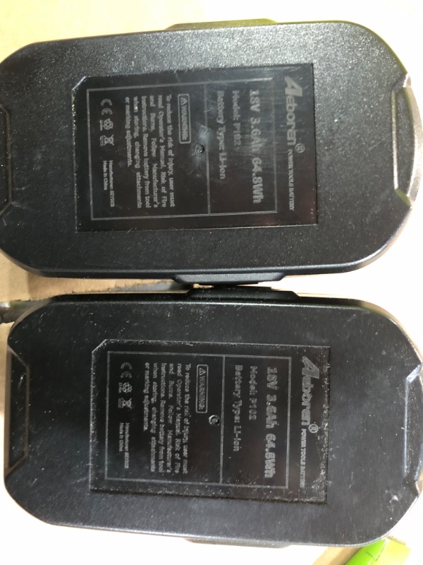 Photo 2 of (2) (Parts only no refunds)18V Cordless battery chargers 