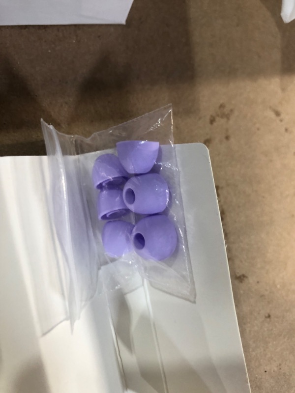 Photo 5 of (used no returns) (see pictures) Wireless Earbuds V5.3 Bluetooth Headphones 90 Hrs Playtime Earbuds - Purple