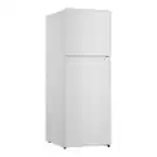 Photo 1 of (SIMILAR TO STOCK PHOTO/MINOR DAMAGE ) (NO RETURNS) 10.1 cu. ft. Top Freezer Refrigerator in BLACK