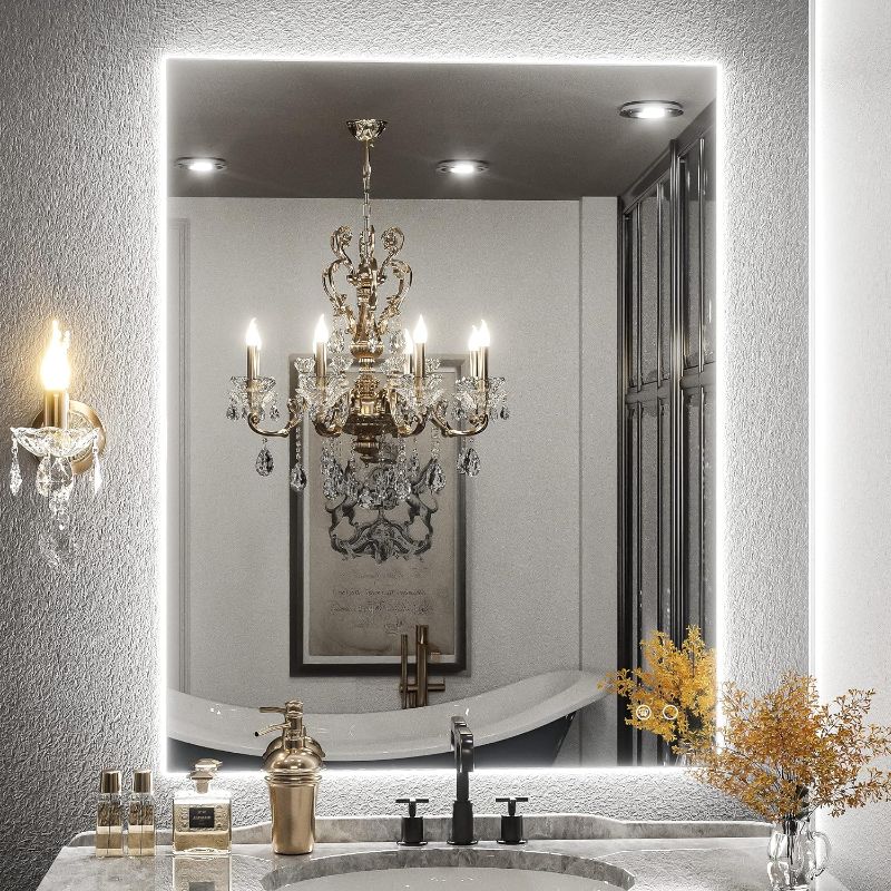 Photo 1 of (SIMILAR TO STOCK PHOTO)(NO RETURNS) (UNKNOW SIZE)--
Keonjinn LED Backlit Mirror Bathroom