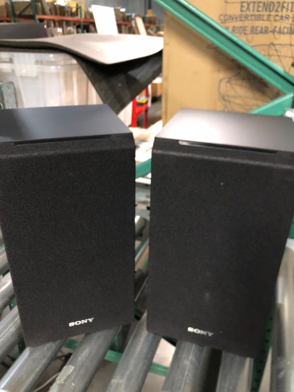 Photo 7 of Sony SSCS5 3-Way 3-Driver Bookshelf Speaker System (Pair) - Black