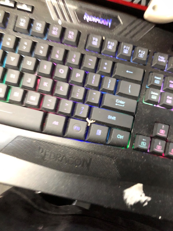 Photo 5 of Razer BlackWidow V4 Pro Wired Mechanical Gaming Keyboard: Green Mechanical Switches Tactile & Clicky - Doubleshot ABS Keycaps - Command Dial - Programmable Macros - Chroma RGB - Magnetic Wrist Rest Green Switches - Tactile & Clicky