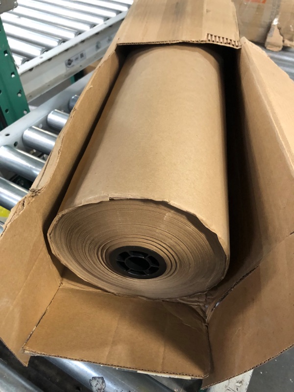 Photo 1 of School Smart Butcher Kraft Paper Roll, 40 lb, 36 Inches x 1000 Feet, Brown - 085445