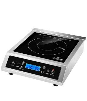 Photo 1 of **NONREFUNDABLE**FOR PARTS OR REPAIR**SEE NOTES**
Duxtop Professional Portable Induction Cooktop & Professional Stainless Steel Cookware Induction Ready Impact-bonded Technology (8.6Qt Stockpot) Cooktop + Cookware