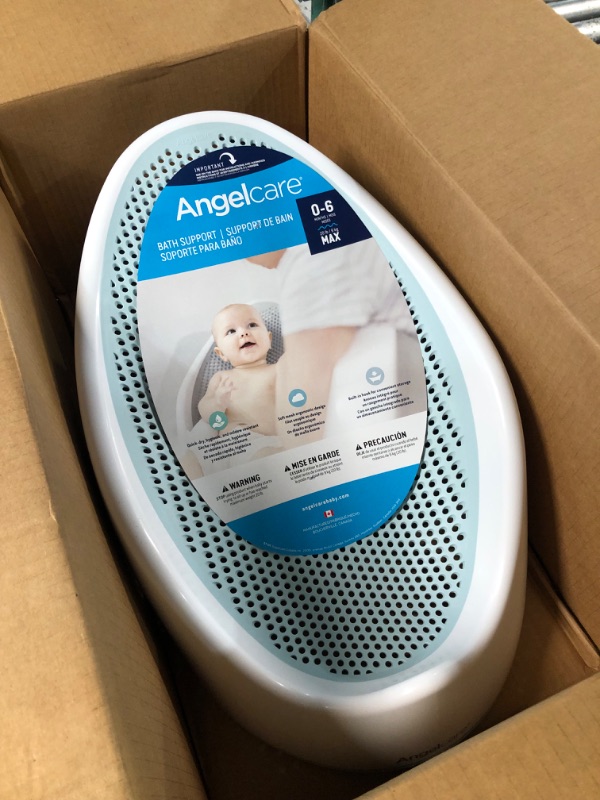 Photo 2 of Angelcare Baby Bath Support (Aqua) | Ideal for Babies Less than 6 Months Old