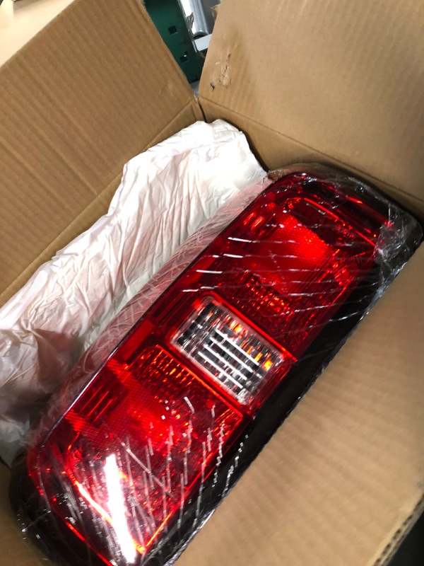 Photo 3 of Tail Light Assembly Compatible with Chevrolet Silverado 2014 1500 | 2015 1500 2500HD 3500HD,  Replaces GM(23431875) 23141274, w/Bulbs and Harness, Left Driver Side 14-15 Left Driver Side