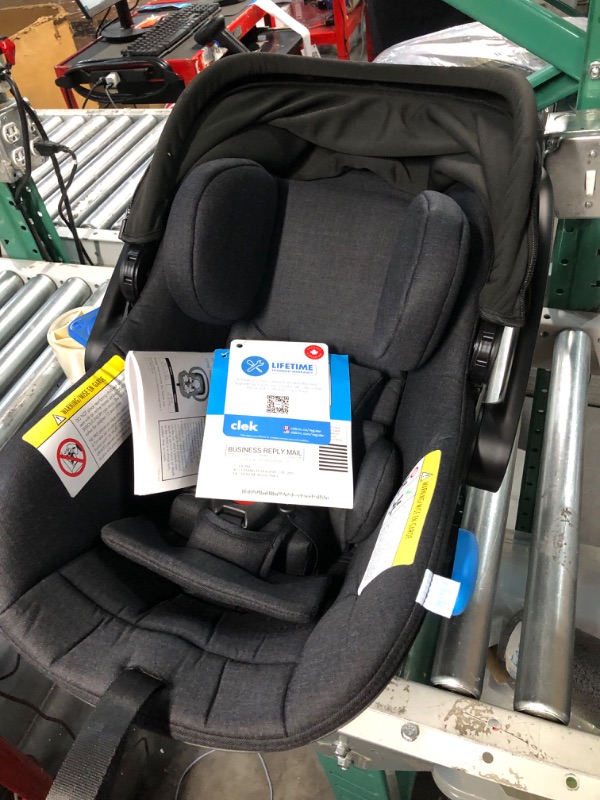 Photo 2 of *SEE NOTES* Clek Liing Infant Car Seat, Mammoth Flame Retardant Free Merino Wool