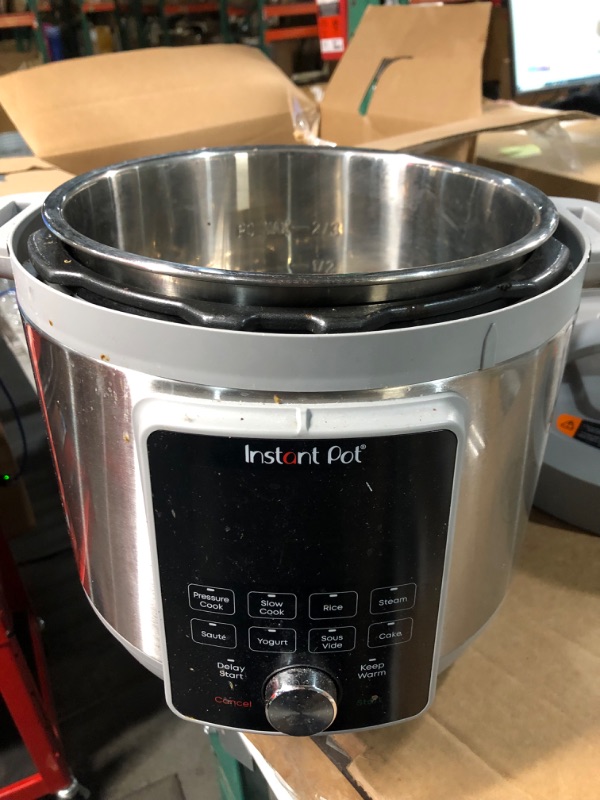 Photo 2 of **DIRTY.**
Instant Pot Duo Plus, 6-Quart Whisper Quiet 9-in-1 Electric Pressure Cooker