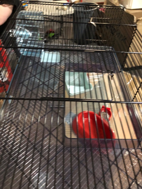 Photo 6 of ****READ NOTES BELOW****SA\ADFavola Hamster Cage Includes Free Water Bottle, Exercise Wheel, Food Dish & Hamster Hide-Out Large Hamster Cage Measures 23.6L x 14.4W x 11.8H-Inches & Includes 1-Year Manufacturer's Warranty