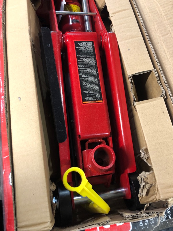 Photo 3 of Bundle of BIG RED T83006 Torin Hydraulic Trolley Service/Floor Jack with Extra Saddle,3 Ton (6,000 lb) Capacity