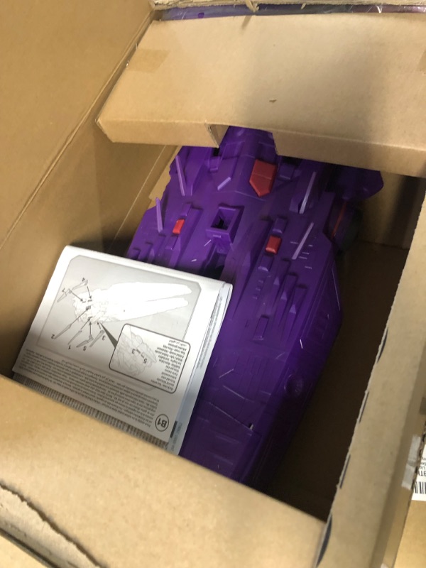 Photo 2 of Disney and Pixar Lightyear Toys, Zurg Mothership Enemy Space Vehicle with Lights & Sounds??, Mini Zyclops Figure in Deployable Pod??? Frustration Free Packaging