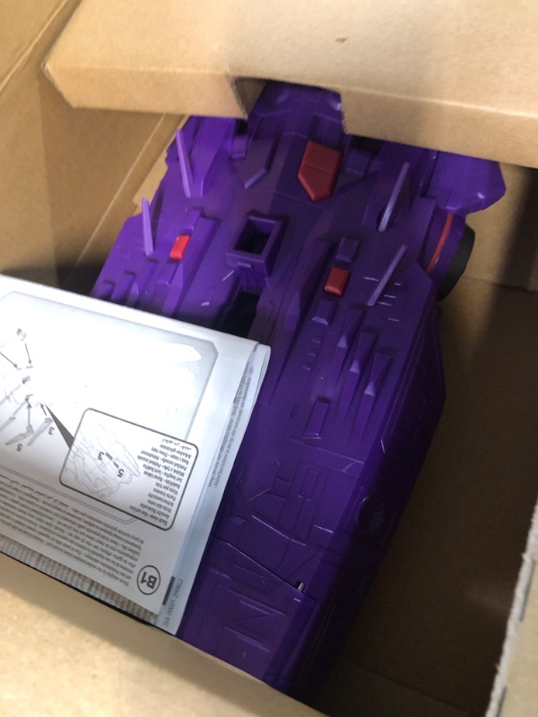 Photo 3 of Disney and Pixar Lightyear Toys, Zurg Mothership Enemy Space Vehicle with Lights & Sounds??, Mini Zyclops Figure in Deployable Pod??? Frustration Free Packaging