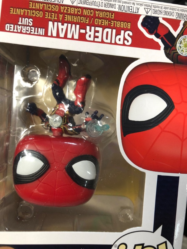 Photo 3 of Funko Pop! Marvel: Spider-Man: No Way Home - Spider-Man in Integrated Suit Funko Spiderman