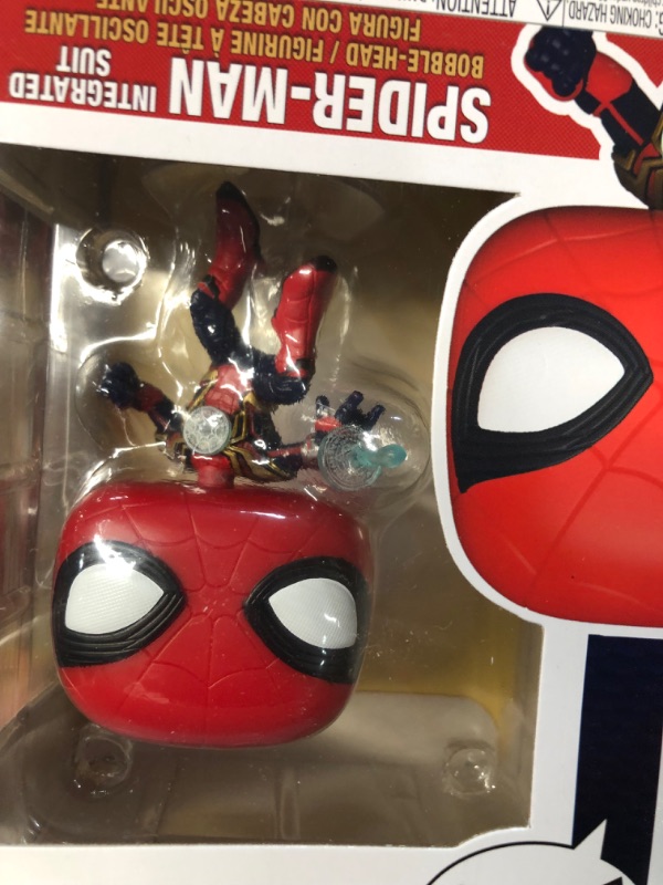 Photo 2 of Funko Pop! Marvel: Spider-Man: No Way Home - Spider-Man in Integrated Suit Funko Spiderman