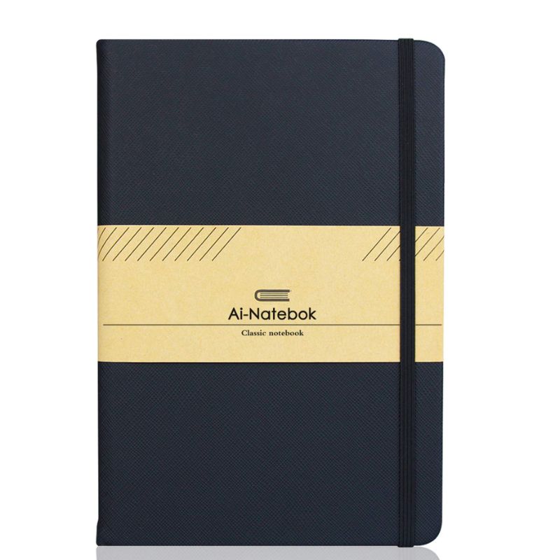 Photo 1 of *****NON-REFUNDABLE*****
ai-natebok Classic Ruled Notebook Journals - Black 
2 PACK 